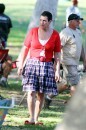 Adam Sandler nei panni di...sua sorella, sul set di Jack and Jill- Le foto