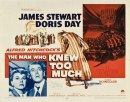 L\'uomo che sapeva troppo (The Man Who Knew Too Much, USA, 1956) Alfred Hitchcock locandina 