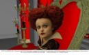 Alice nel Paese delle Meraviglie di Tim Burton: l'animazione della Regina Rossa