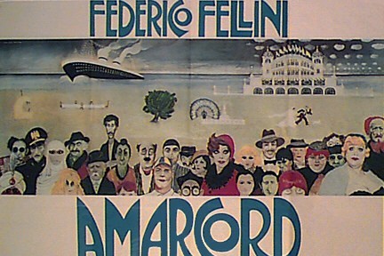 amarcord federico fellini poster