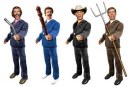 Anchorman 2 - le action figures di Will Ferrell, Paul Rudd e Steve Carell