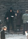 Angelina Jolie sul set del suo primo film da regista a Budapest - le foto