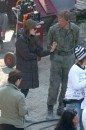 Angelina Jolie sul set del suo primo film da regista a Budapest - le foto