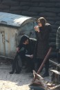 Angelina Jolie sul set del suo primo film da regista a Budapest - le foto