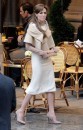 Angelina Jolie sul set di The Tourist a Parigi