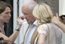 Anthony Hopkins, Naomi Watts e Lucy Punch fotografati sul set del nuovo film di Woody Allen