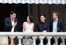 Aspettando New Moon - le foto di Robert Pattinson, Kristen Stewart e Taylor Lautner a Parigi