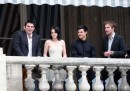 Aspettando New Moon - le foto di Robert Pattinson, Kristen Stewart e Taylor Lautner a Parigi