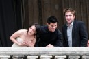 Aspettando New Moon - le foto di Robert Pattinson, Kristen Stewart e Taylor Lautner a Parigi