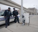 Attenzione al piccolo Robocop di Detroit