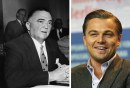 J. Edgar Hoover and Actor Leonardo DiCaprio