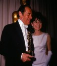 Audrey Hepburn e Rex Harrison Oscar miglior attore protagonista per My Fair Lady, 5 aprile 1965