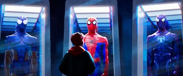 Miles Morales in Sony Pictures Animation's SPIDER-MAN: INTO THE SPIDER-VERSE.