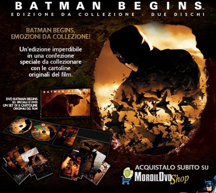 batman begins due dvd collector's