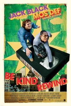 be kind rewind locandina recensione