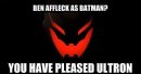 Ben Affleck nuovo Batman: foto delle parodie online