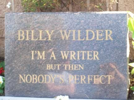 billy wilder epitaffio