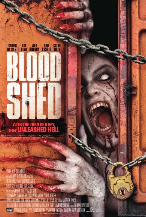 Blood Shed: poster del thriller-horror di Patrick Hasson e Juan Carlos Saizarbitoria