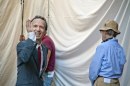 Bop Decameron: le foto di Roberto Benigni sul set con Woody Allen