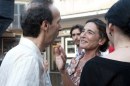 Bop Decameron: le foto di Roberto Benigni sul set con Woody Allen