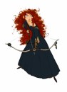 Brave - Concept Arts - Merida-Hair