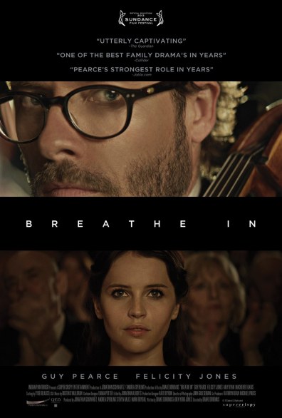 Breathe In: poster del nuovo film del regista di Like Crazy