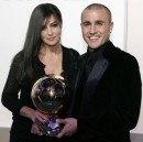 MOnica Bellucci premia Fabio Cannavaro