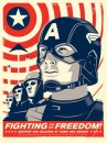 Captain America: Il primo Vendicatore - 5 poster vintage