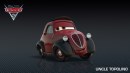 Cars 2: incontriamo Francesco Bernoulli, Zio Topolino e Mama Topolino