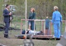 Cate Blanchett, Eric Bana e Saoirse Ronan sul set di Hanna