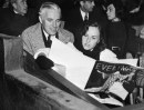 Charlie Chaplin, wife Paulette Goddard, 1936