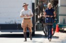 Christoph Waltz e Robert Pattinson sul set di Water for Elephants