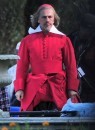 Christoph Waltz ed Orlando Bloom sul set di The Three Musketeers