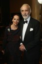 Sir Christopher Lee e sua moglie Gitte Gala Dreamball, 17 set 2009 a Berlino