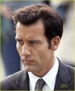 Clive Owen sul set di Duplicity