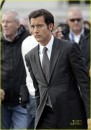 Clive Owen sul set di Duplicity