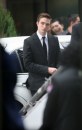 Cosmopolis di David Cronenberg - Robert Pattinson fotografato sul set