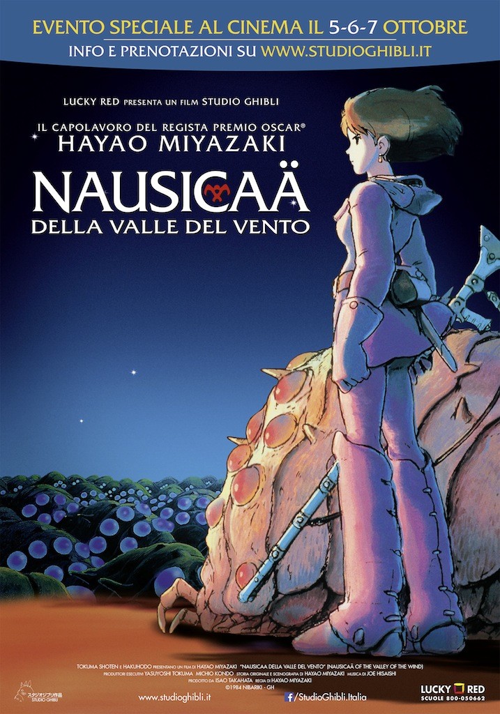 Nausicaä della Valle del vento, Hayao Miyazaki