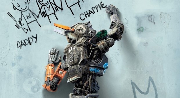 Humandroid primo poster italiano del film Chappie (2)