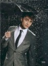 Daniel Radcliffe sotto la pioggia: foto gallery