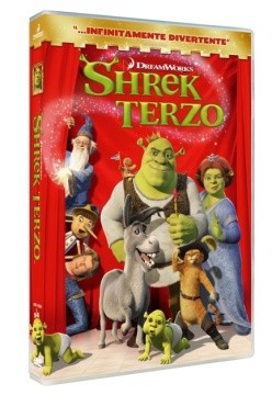 dvd shrek 3 terzo