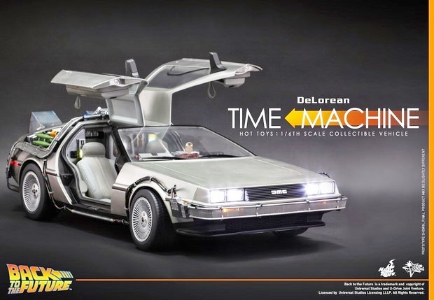 Ritorno al futuro nuova replica Hot Toys della Delorean (9)