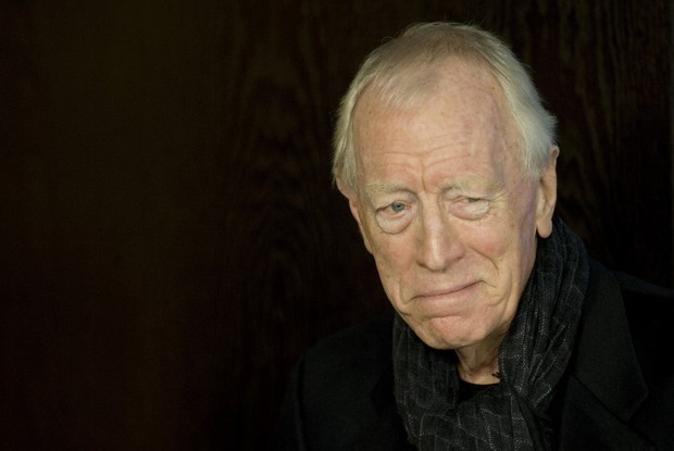 Swedish-French actor Max von Sydow leave