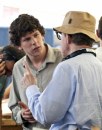 Ellen Page, Jesse Eisenberg ed Alec Baldwin sul set di Bop Decameron a Roma