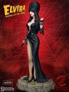 Elvira - foto della nuova statua da collezione di Cassandra Peterson