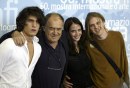 Louis Garel, Bernardo Bertolucci, Eva Green, Michael Pitt, 60th Venice Film Festival, 01 set 2003