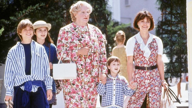 Stasera in tv Mrs. Doubtfire su Canale 5 (1)