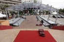 Festival di Cannes 2010 - fervono i preparativi sulla Croisette