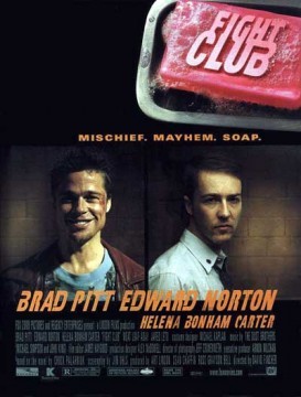 fight club poster caos confusione sapone