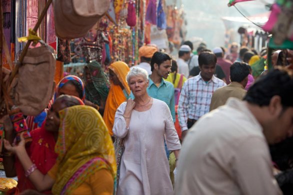 foto dal film Marigold Hotel